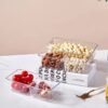 ⁦علبة اكريلك بيور و الغطا خشب بمقبض شيك جدا⁩ - الصورة ⁦3⁩