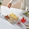 علبة اكريلك بيور و الغطا خشب بمقبض شيك جدا
