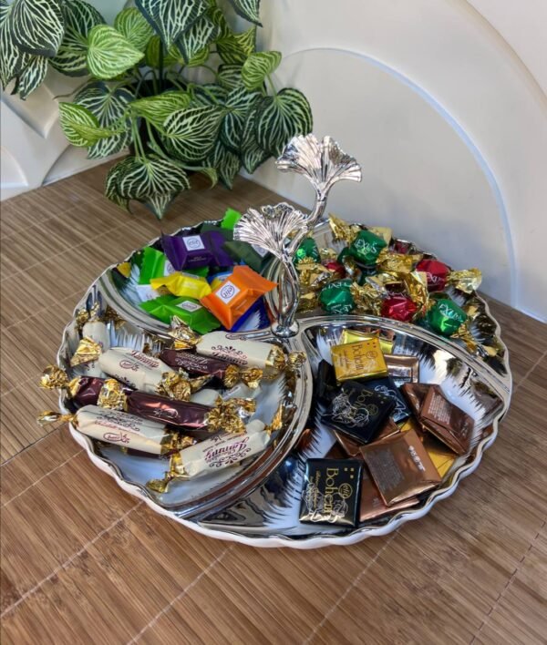 ⁦طبق تسالي بورسلين دائري⁩ - الصورة ⁦2⁩