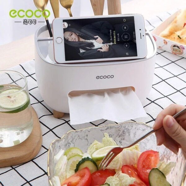 ⁦علبة مناديل متعدده من ecoco⁩ - الصورة ⁦4⁩