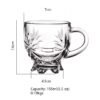 ⁦طقم مجات شاي 6*1⁩ - الصورة ⁦6⁩